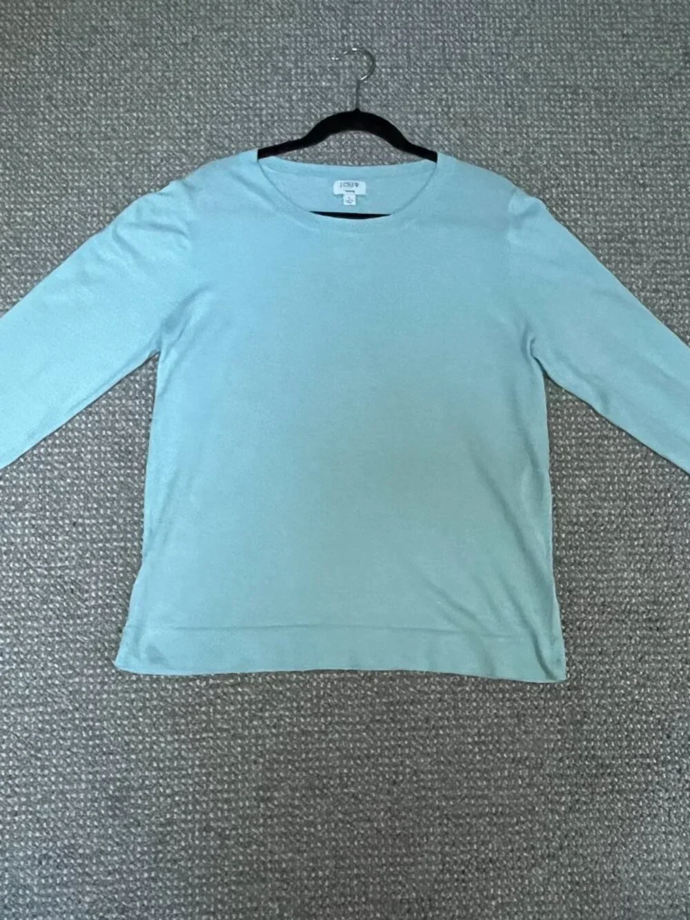 J. Crew Teddie Sweater Light Blue. Size L